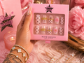 Blush Dot Bloom 3D Press-On Nail Set 💕🌸
